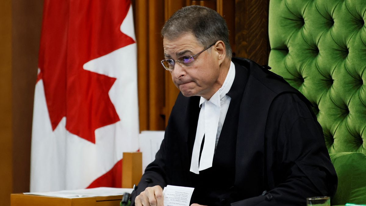Předseda kanadského parlamentu odstoupil. Neustál aféru kolem pozvání bývalého člena divize SS na schůzi sněmovny